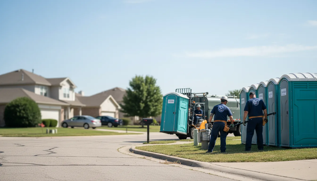 Porta Potty Rental in Silver Lake, KS near me